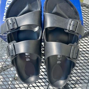 Birkenstock black EVA Arizona sandal 44  men’s 11